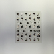 3D sticker farbig schwarz XF 289